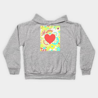 Love and Flowers Kids Hoodie